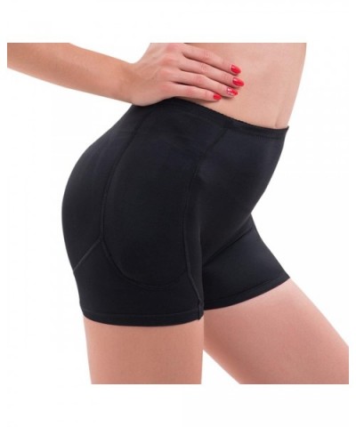 Women's Butt Lifter Shapewear Pants Hip Enhancer Underwear Padded Shaper Shorts - Black - CK18LG7I32T $37.41 Shapewear