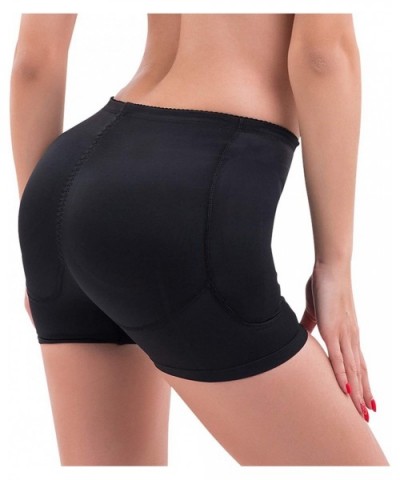 Women's Butt Lifter Shapewear Pants Hip Enhancer Underwear Padded Shaper Shorts - Black - CK18LG7I32T $37.41 Shapewear