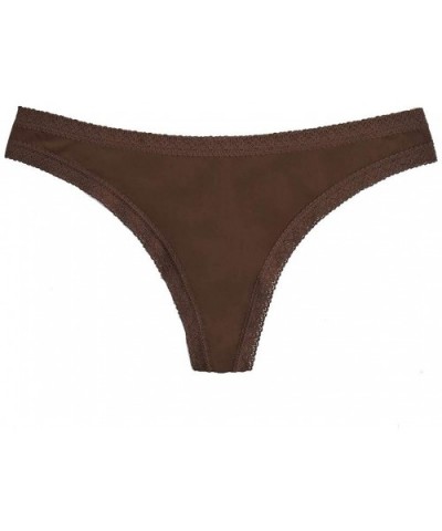 Pretty Little Panty Thong Tanga - 0229622 - Sable - CM195750SSG $24.62 Panties