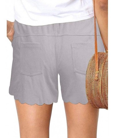 Ultra Soft Harem Shorts for Women - G Gray - C519C8W0WYW $16.12 Bottoms