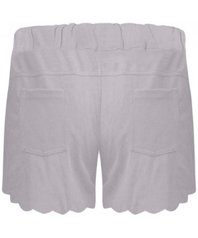 Ultra Soft Harem Shorts for Women - G Gray - C519C8W0WYW $16.12 Bottoms