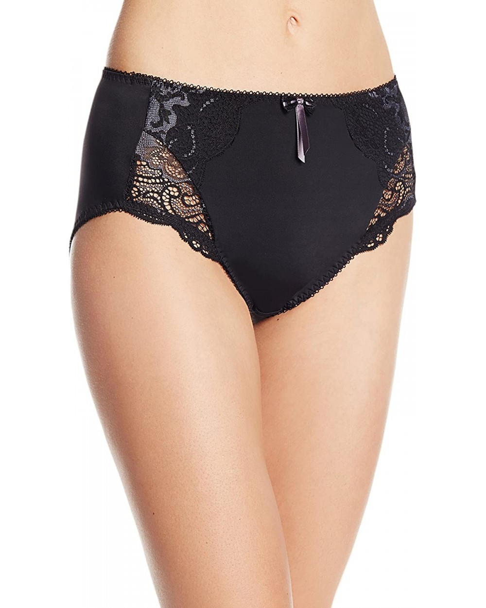 Women's Plus Size Amelia Brief - Black - CG11FQQBXFL $58.23 Panties