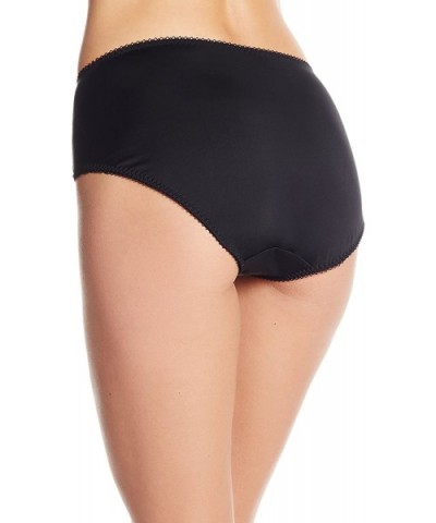 Women's Plus Size Amelia Brief - Black - CG11FQQBXFL $58.23 Panties