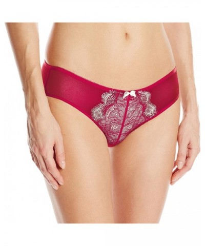 Women's B. Sultry Bikini Panty - Tango Red/Vanilla Ice - CP12FN7DA5H $18.88 Panties