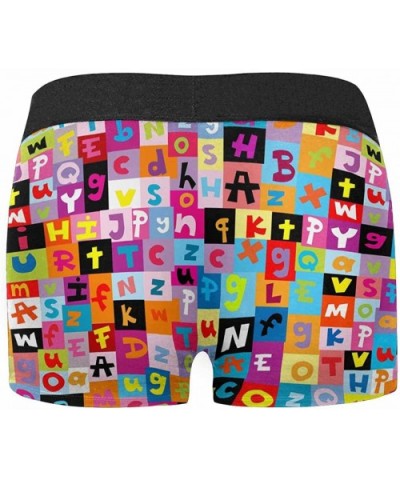 Custom Men's Boxer Briefs(XS-3XL) Black and White Dog Paw Prints- Puppy- Bone and Hearts - Multi 3 - CN18E8OXQZA $34.84 Boxer...