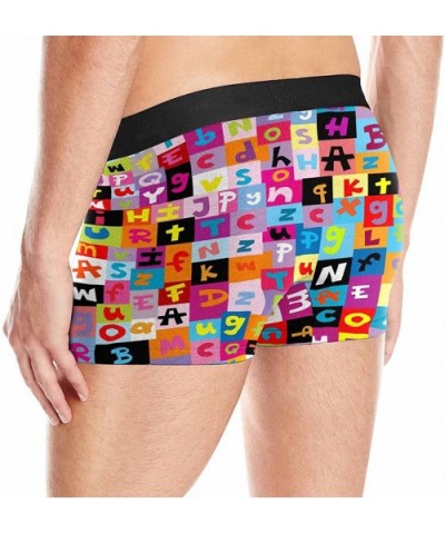 Custom Men's Boxer Briefs(XS-3XL) Black and White Dog Paw Prints- Puppy- Bone and Hearts - Multi 3 - CN18E8OXQZA $34.84 Boxer...