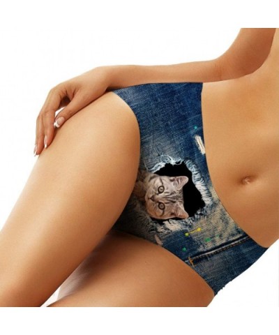 Women Sexy Hipster Panties Seamless Low-Rise Panty Soft Stretch Bikini Underwear - 2.cat - CY18NRARDXN $16.89 Panties