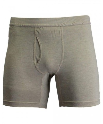 High Performance Flame Resistant Military Ultra-Lightweight Men's Boxer Brief - Desert Sand - C8187CY39N2 $72.14 Boxer Briefs