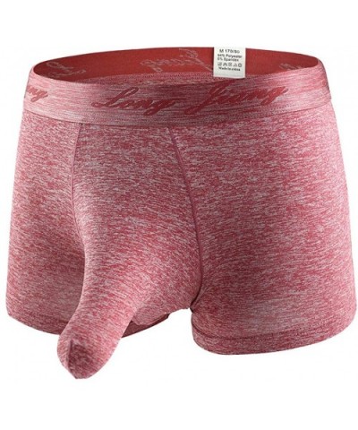 Mens Underpants Mens Soft Briefs Comfy Knickers Shorts Sexy Underwear - Z-ared - CD18MEDECC2 $15.47 Boxer Briefs