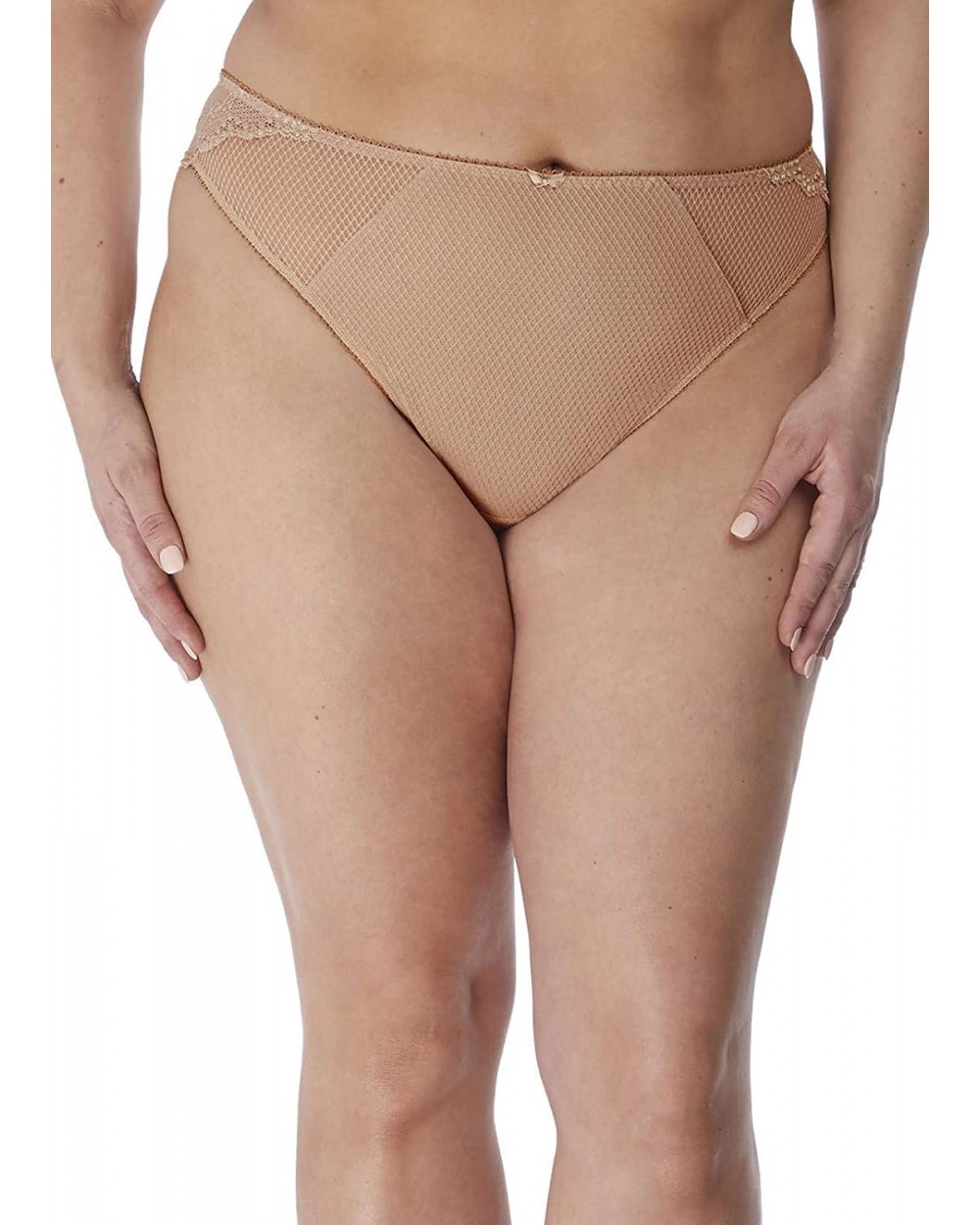 Women's Plus Size Charley Mid-Rise Brazilian Brief - Fawn - C118UIMUQQ4 $55.49 Panties