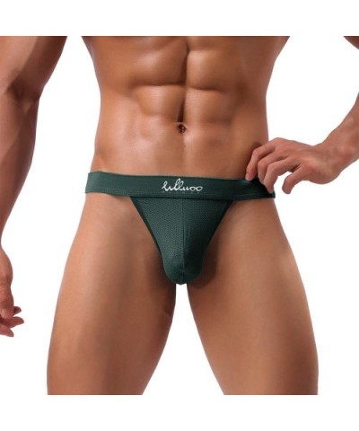 Men's Thongs Underwear- Low Rise Stretch Sexy Mesh G-String Quick Dry Jockstrap Athletic Supporters Multipack - Multicolour2 ...