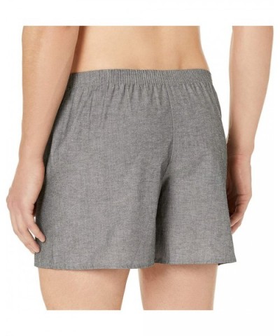 Mens Classic Boxer Shorts - Graphite - CL17YXRDKS0 $21.86 Boxers