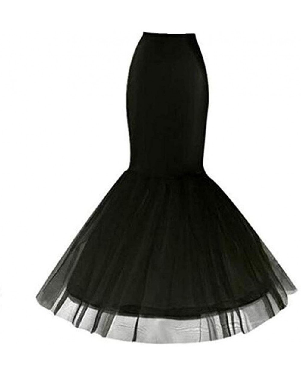 Women's 50s Vintage Petticoat-Tutu Underskirts - Black1 - CM18AHLKWN5 $18.71 Slips