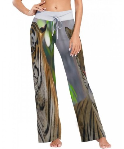 Womens Pajama Lounge Pants Unique Color Seamless Wide Leg Casual Palazzo Pj Sleep Pants Girls - 3d Print 2 - CY19DEXWLZR $37....