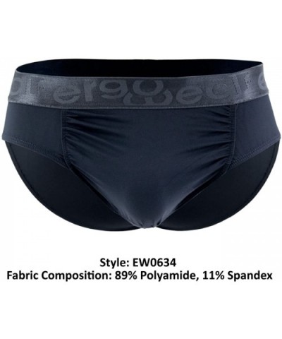 Mens Fashion Underwear Briefs - Gray_style_ew0634 - CG187CX56W0 $57.66 Briefs