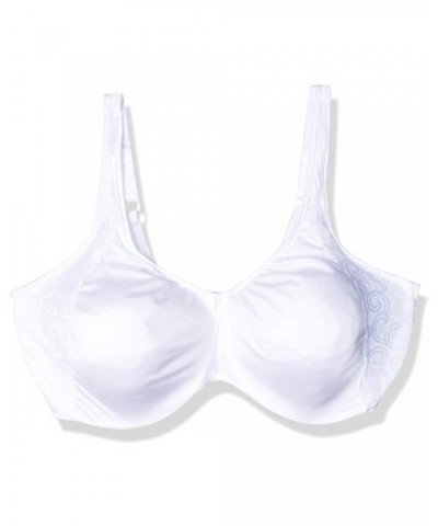 Designs Women's Plus Size Passion for Comfort Side Support and Smoothing Minimizer - White - C812OBR9UV3 $53.75 Bras