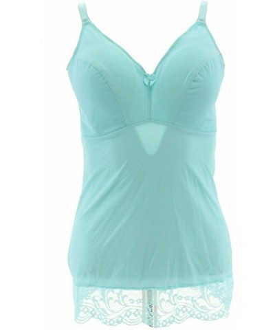 2Pc Everyday Molded Cup Camisole 656-497 - Black Teal - CJ19C4CLSA2 $75.97 Camisoles & Tanks