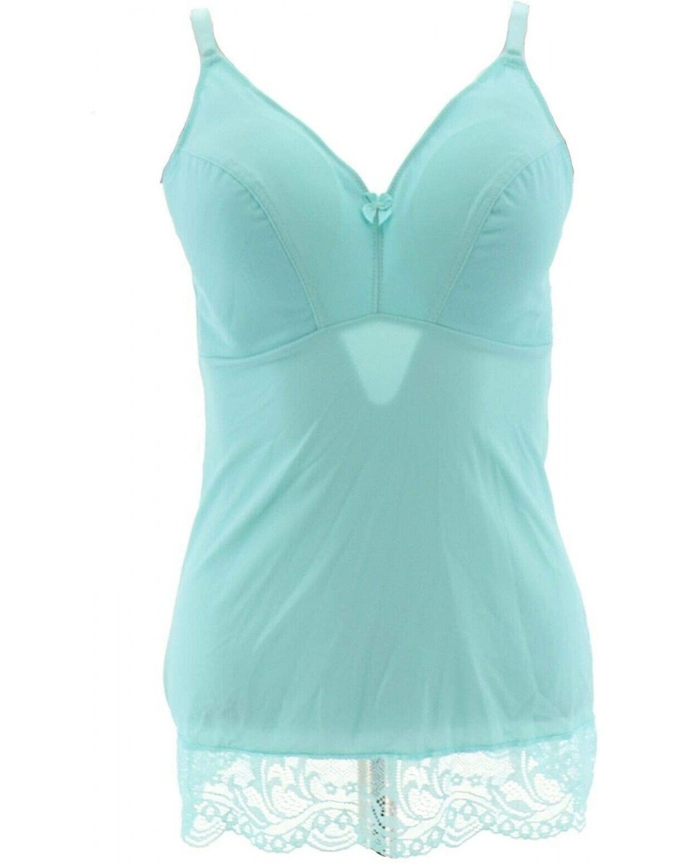 2Pc Everyday Molded Cup Camisole 656-497 - Black Teal - CJ19C4CLSA2 $75.97 Camisoles & Tanks