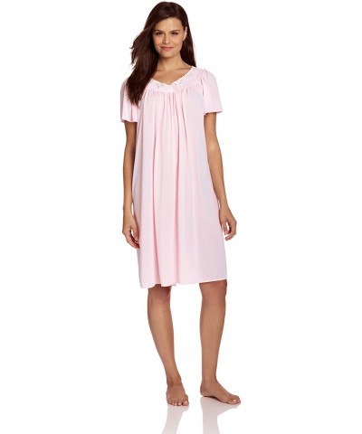 Women's Nightgown - Pink - CI11E6PWVC7 $51.24 Nightgowns & Sleepshirts