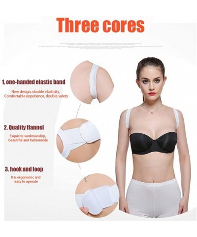 Women Posture Corrector Device Wireless Bra Comfortable Back Support Braces Shoulders Chest Belt - White - C61965546MC $10.42...