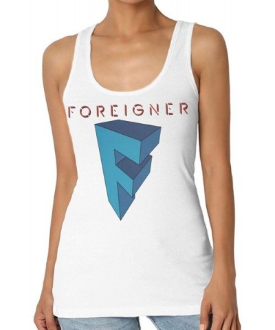 Foreigner Womens Premium Vest Fashion Tank Top Outdoor - CU198XO587Z $29.50 Camisoles & Tanks