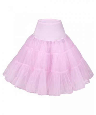 Vintage Women's 50s Petticoat Crinoline Tutu Underskirt 26" (FBA) - Pink - CP128PO29Z3 $22.63 Slips