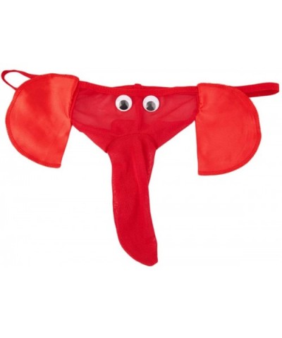 Men Sexy Elephant Nose Lingerie G-String Thong Panties Underwear - A03 red - CB18E8OTY8H $13.77 G-Strings & Thongs