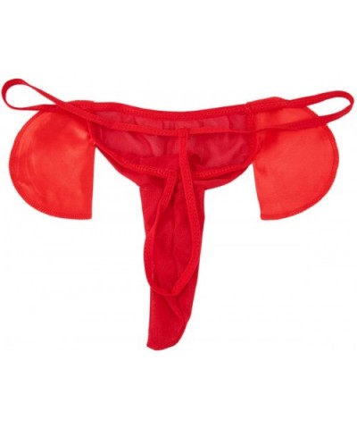 Men Sexy Elephant Nose Lingerie G-String Thong Panties Underwear - A03 red - CB18E8OTY8H $13.77 G-Strings & Thongs