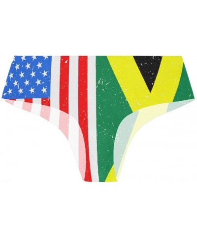 Women's Seamless Underwear- Barbados Flag Sexy Ladies Bikini Panties Low Rise Brief - Usa Flag Jamaican - CM18A6AZ54U $21.16 ...