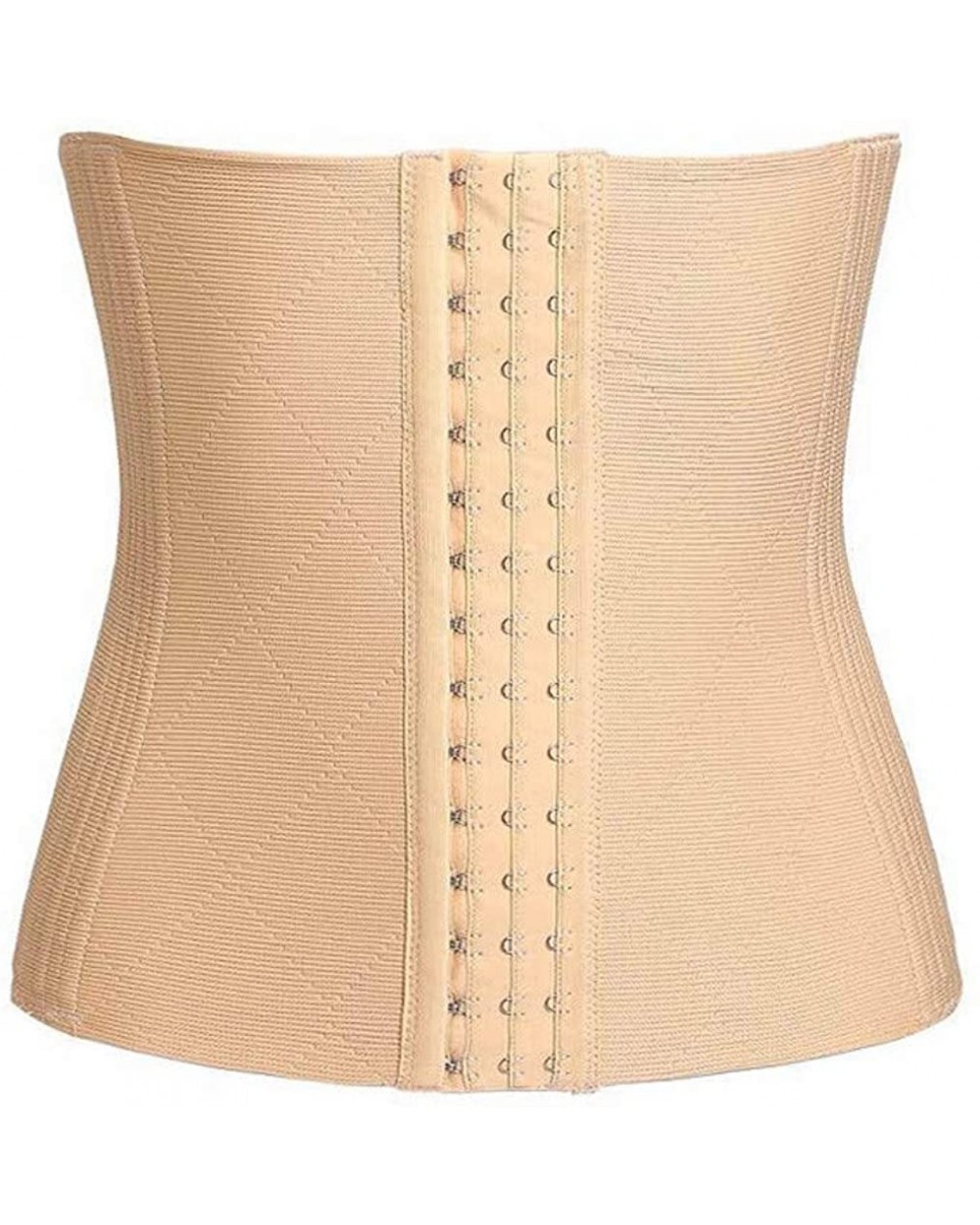 Women Shapeware Belt High-Waist- Ladies Solid Waist Trainer 16 Steel Boned Body Shapeware - CV18YUIYIXY $29.36 Tops