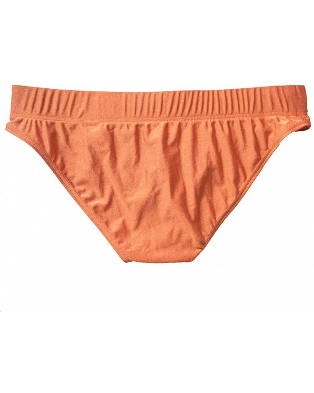 Mens Thong G-String Underwear Shorts Underpants Soft Briefs Panties Comfort - Orange - CC18QGXXDW7 $15.06 Briefs