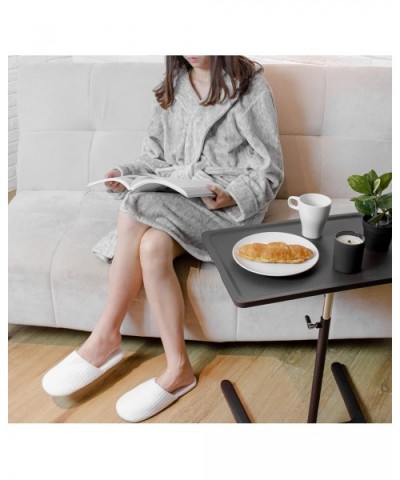 Women Hooded Short Robe | Lightweight Fleece Soft Spa Bathrobe Sleepwear - Melange Light Gray - CX187KT79T0 $25.64 Robes