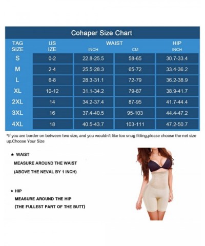 Womens Butt Lifter Tummy Control Panties High Waist Hip Padded Panty Body Shaper Thigh Slimmer Shapewear - Beige - CH1927C9YO...