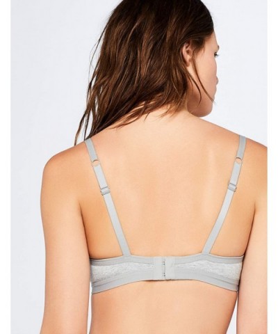 Women's Wirefree Padded Bra - Gray/Gray Marl - CX186EKDUER $15.85 Bras