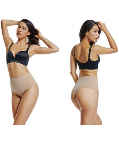 High Waist Thong Shaper Body Brief Control Panty JW009010011012048049JL197199 - Beige 198 - CN18M5CQAO4 $28.48 Shapewear