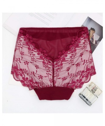 Panties Underwear Hipster Panties Sexy Lace Briefs for Women - Rad - CJ18HDLDAAK $13.65 Panties