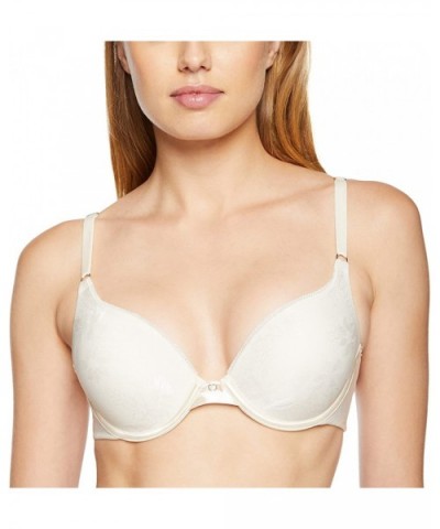 Women's Push Up Bras - Underwire - Sweet Cream Jacquard - C112F188YHN $43.04 Bras