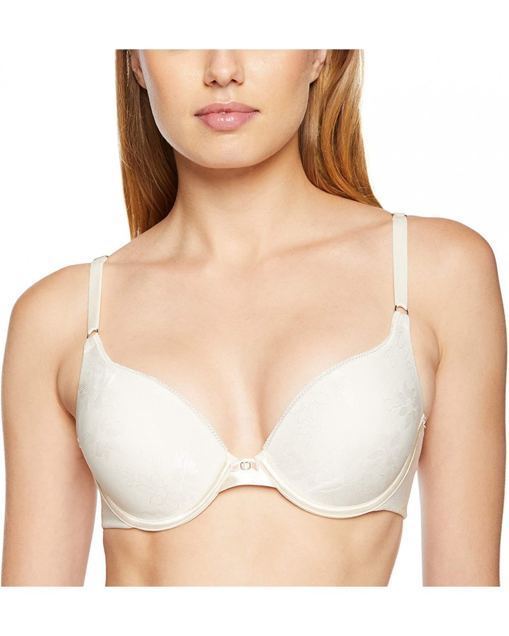 Women's Push Up Bras - Underwire - Sweet Cream Jacquard - C112F188YHN $43.04 Bras