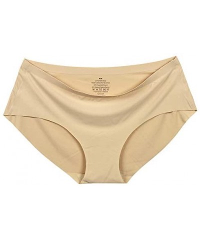 Women's No Show Hiphugger Panties Pack of 6 - 4 Pack Black Black Beige Beige - CR18AW2CRHM $29.27 Panties