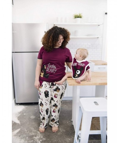 Women's Pajama Set- Short Sleeves with Cute Prints- Relaxed Fit - Huckleberry Pajama Set - CT18DLCONXR $62.59 Sets