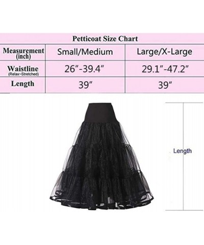 Women's Floor Length Wedding Petticoat Long Underskirt for Formal Dress - Pink - CJ193LE5KO9 $30.70 Slips