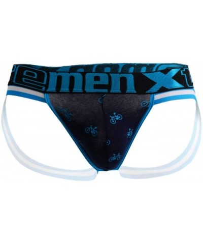 Mens Fashion Underwear Jockstraps - Dark Blue_style_91045 - C618SANCA70 $25.43 Briefs