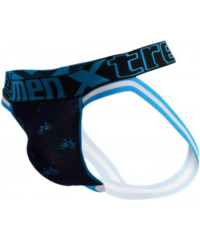 Mens Fashion Underwear Jockstraps - Dark Blue_style_91045 - C618SANCA70 $25.43 Briefs