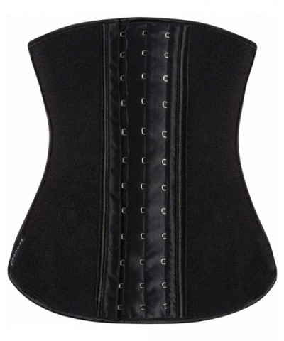 Women's Waist Trainer Corset Body Cincher Shapewear Sport Girdle XS-6XL - A-black - CN1892MXMK4 $23.45 Shapewear