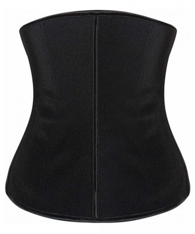 Women's Waist Trainer Corset Body Cincher Shapewear Sport Girdle XS-6XL - A-black - CN1892MXMK4 $23.45 Shapewear