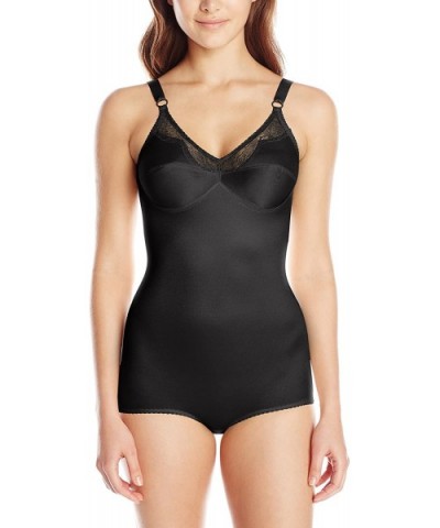 Women's Light Shaping Body Suit - Black - C811XLVXCYN $34.03 Shapewear