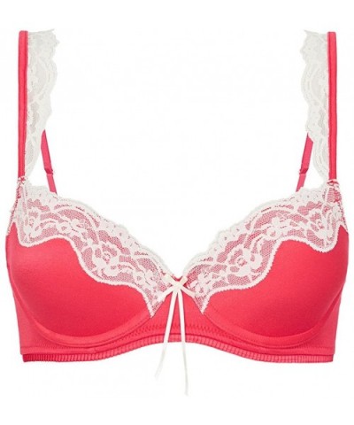 Lace Bra H221-1415. Teaberry/Pristine. Size 36A Pink - CZ188QL79UG $53.18 Bras