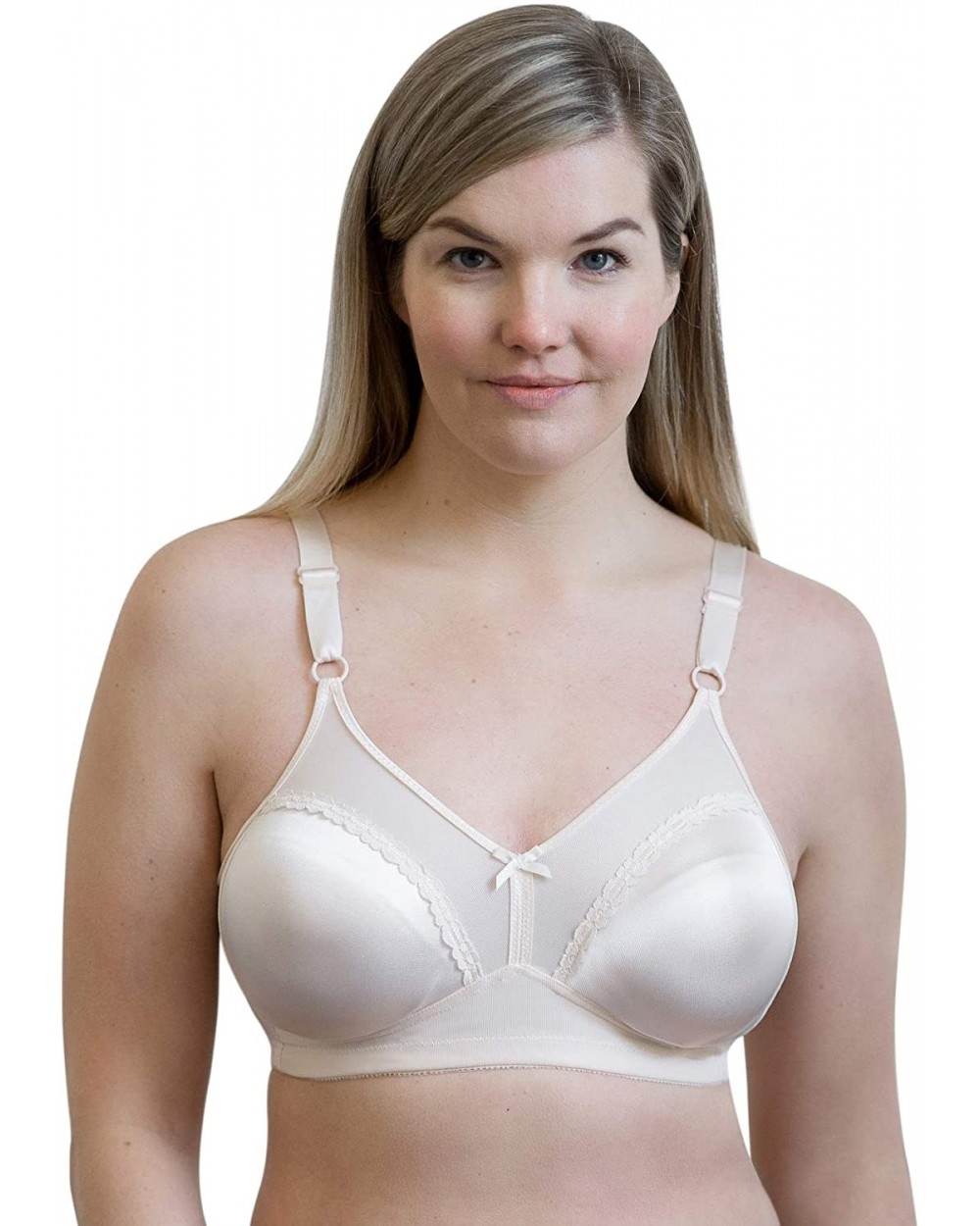 Cortland Style 560-2 - Full Figure Seamless Wireless Minimizer Bra - Fawn - CV114MW9U3H $46.70 Bras