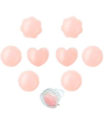 Silicone Pasties Adhesive Nipple Covers Reusable Breast Stickers Nippleless Bras with Waterproof Case Round Petal Heart Shape...