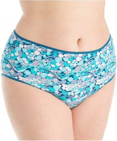 Women's Plus Size 5-Pack Breathable Stretch Brief - Assorted Colors - CD17YQR6W40 $31.40 Panties